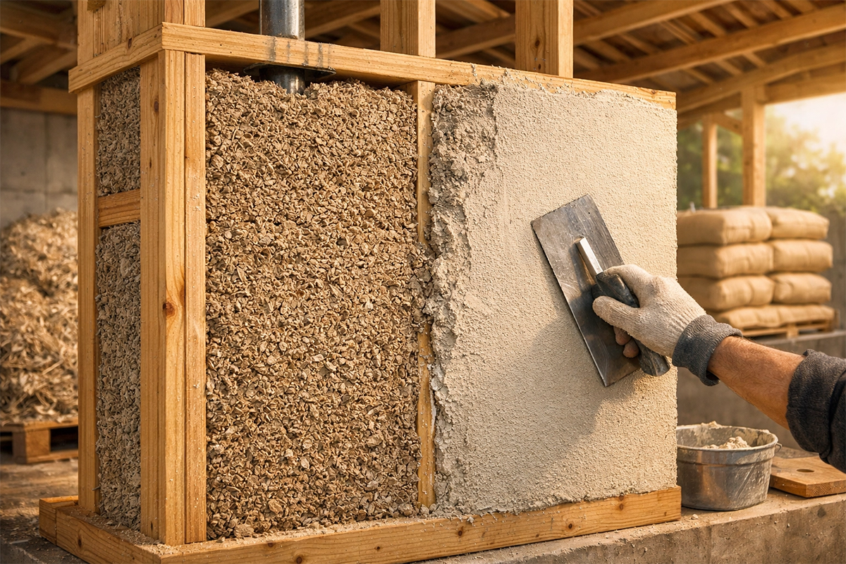 Hempcrete Walls & Insulating Renders: Construction Guide