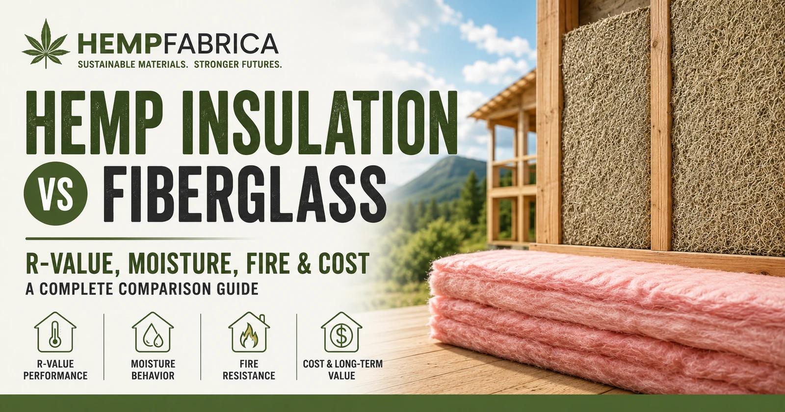 Hemp Insulation vs Fiberglass